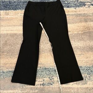 White House Black Market Black Boot Cut Pants